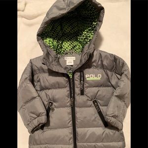 Infant puffer coat